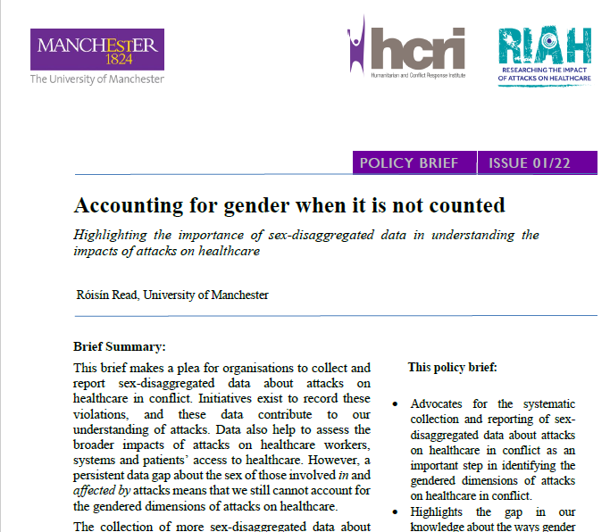 RIAH Policy Brief 1