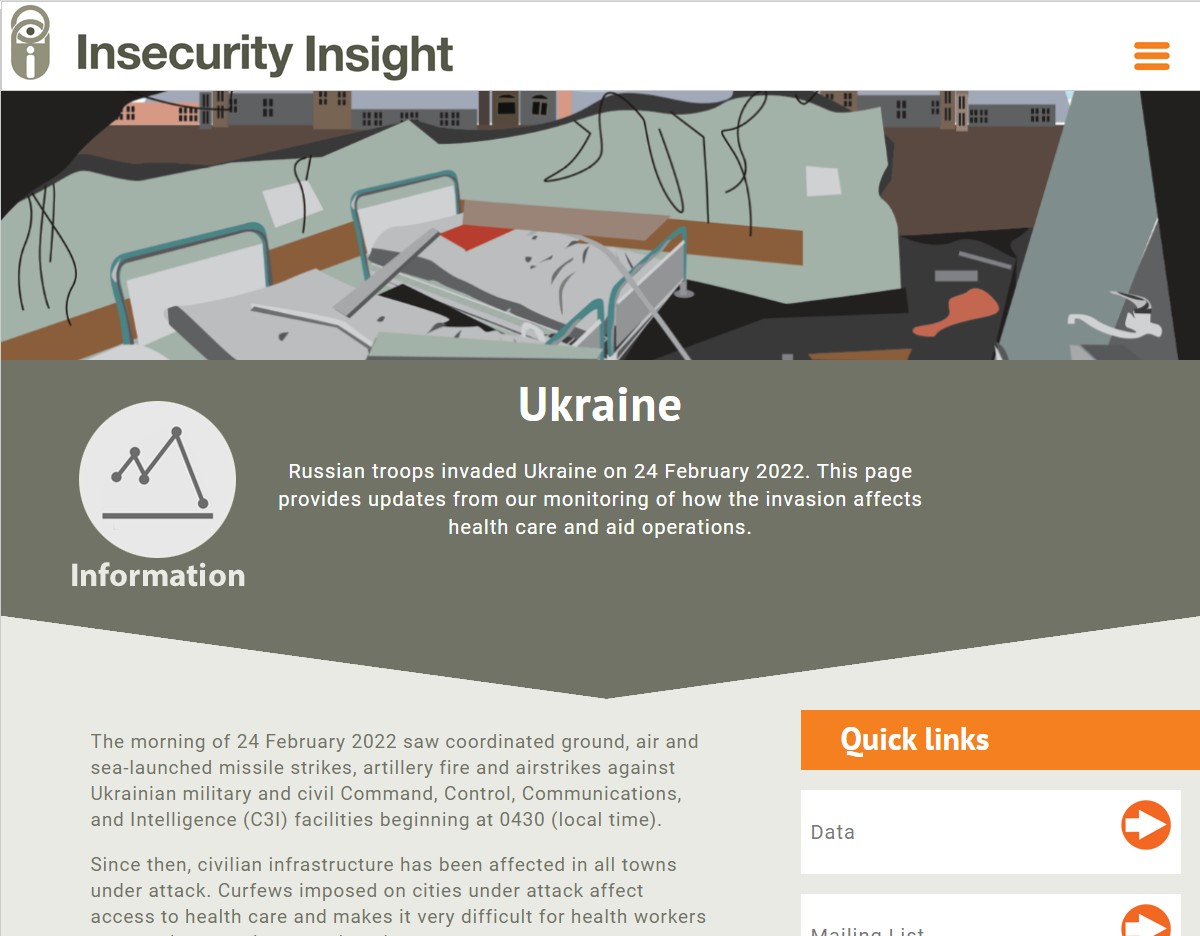 Ukraine monitoring May 2022 onwards