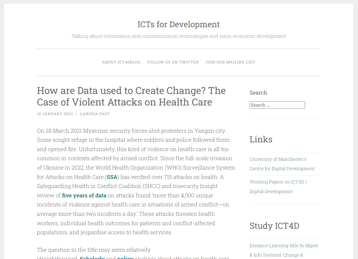 New Blog Post