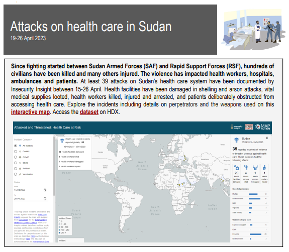 Sudan – 26th Apr 2023 Update