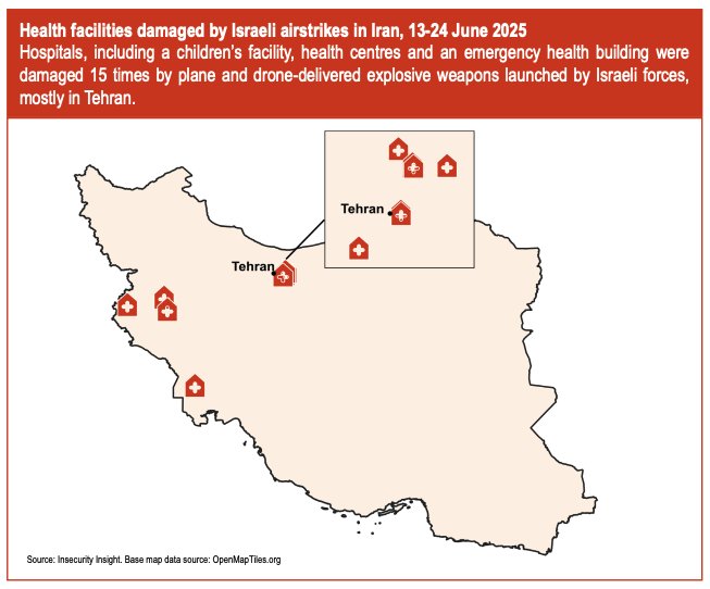 Attacks on Health Care in Iran and Israel